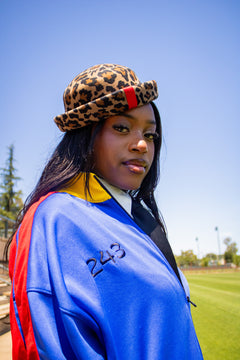 1960 Anniversary / Anniversaire Tracksuit - Blue Skirt Set