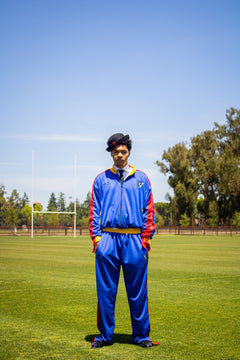 1960 Anniversary / Anniversaire Tracksuit - Blue Pants Set